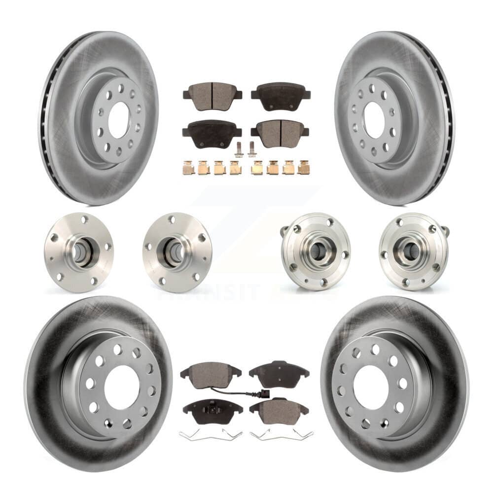 Transit Auto - KBB-112653 - Front and Rear Wheel Bearing and Hub Assembly Kits