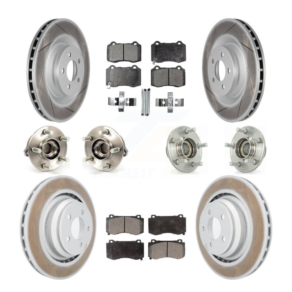 Transit Auto - KBB-112688 - Front and Rear Wheel Bearing and Hub Assembly Kits