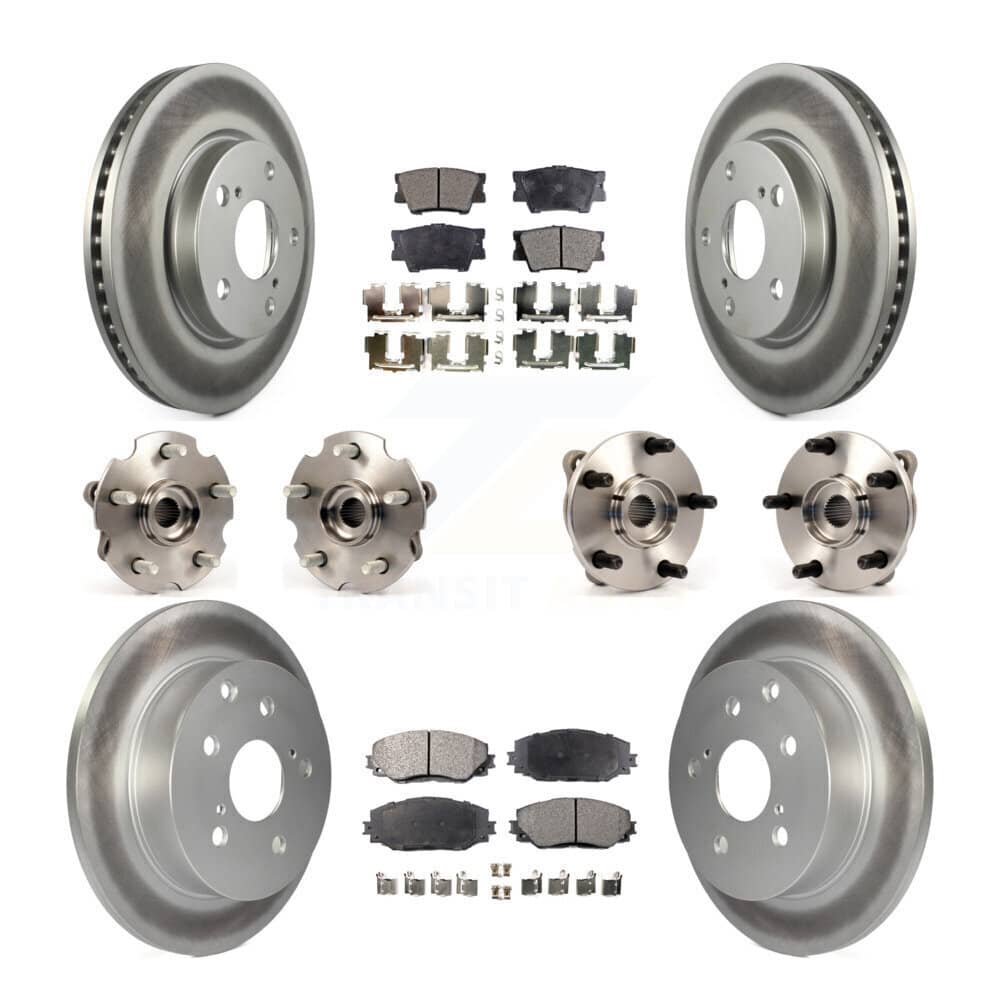 Transit Auto - KBB-112711 - Front and Rear Wheel Bearing and Hub Assembly Kits