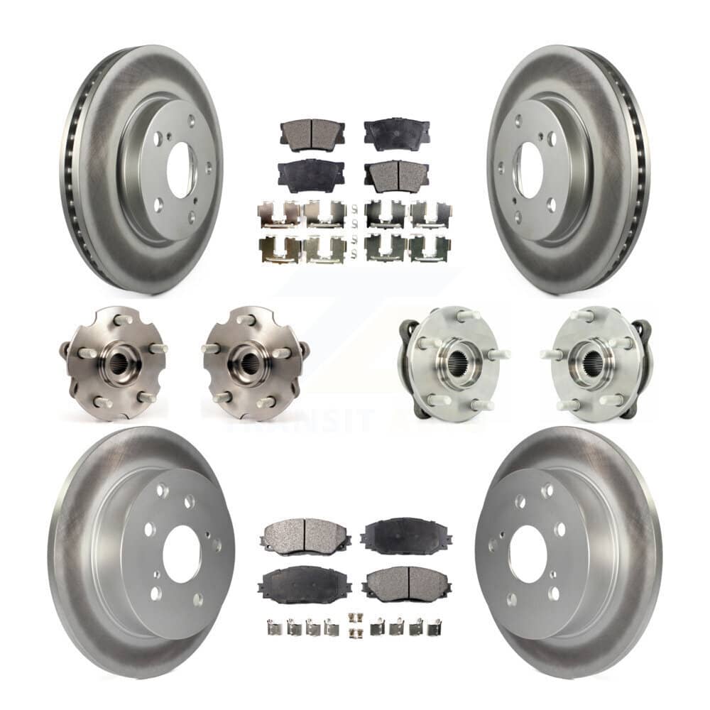 Transit Auto - KBB-112713 - Front and Rear Wheel Bearing and Hub Assembly Kits