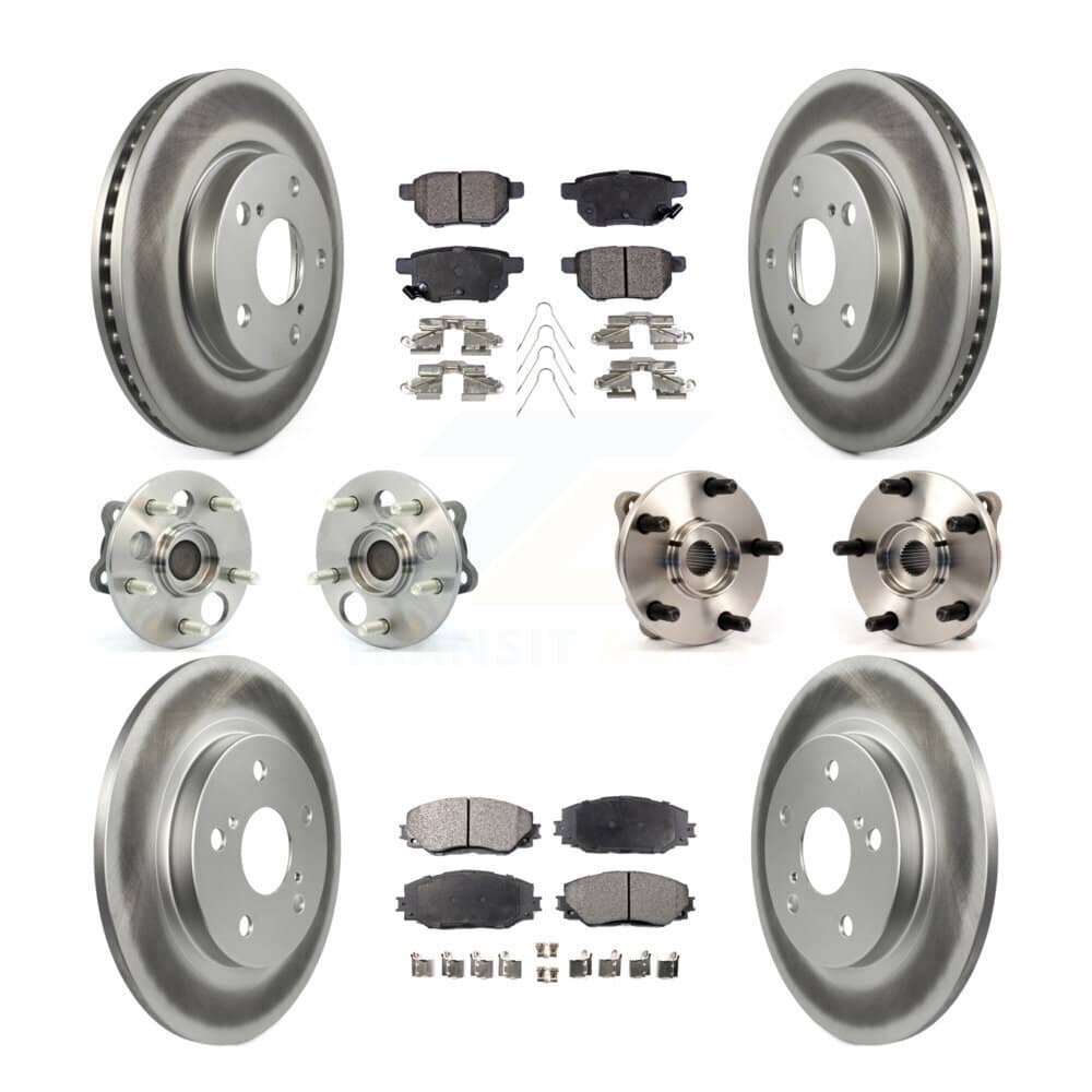 Transit Auto - KBB-112769 - Front and Rear Wheel Bearing and Hub Assembly Kits