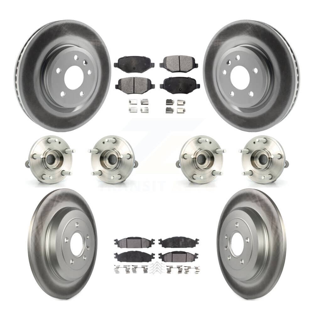 Transit Auto - KBB-112778 - Front and Rear Wheel Bearing and Hub Assembly Kits
