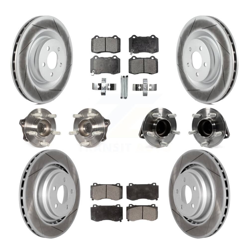 Transit Auto - KBB-112838 - Front and Rear Wheel Bearing and Hub Assembly Kits