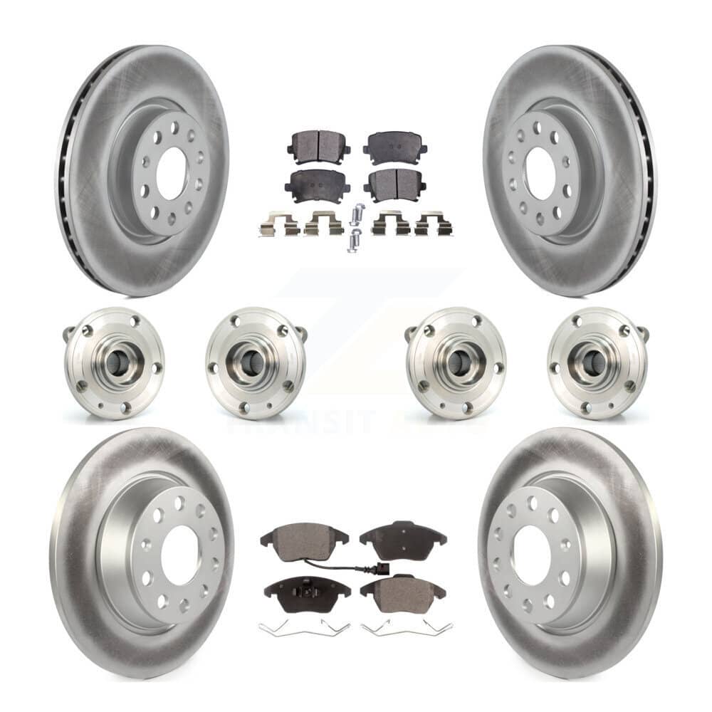 Transit Auto - KBB-112865 - Front and Rear Wheel Bearing and Hub Assembly Kits