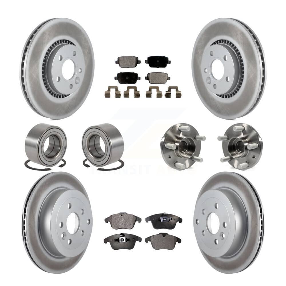 Transit Auto - KBB-112940 - Front and Rear Wheel Bearing and Hub Assembly Kits