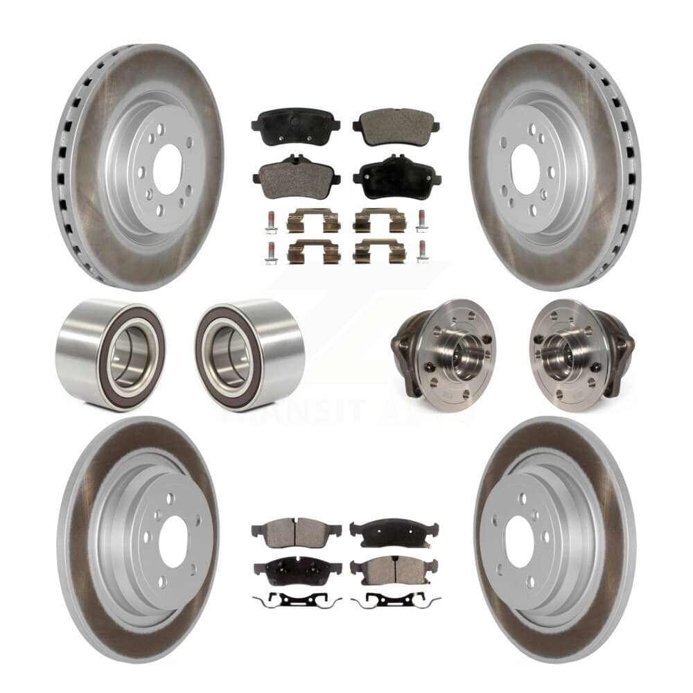 Transit Auto - KBB-112943 - Front and Rear Wheel Bearing and Hub Assembly Kits