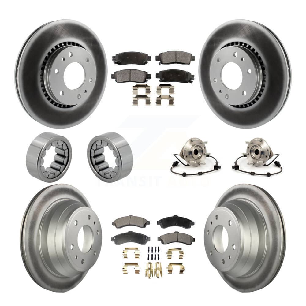 Transit Auto - KBB-112956 - Front and Rear Wheel Bearing and Hub Assembly Kits