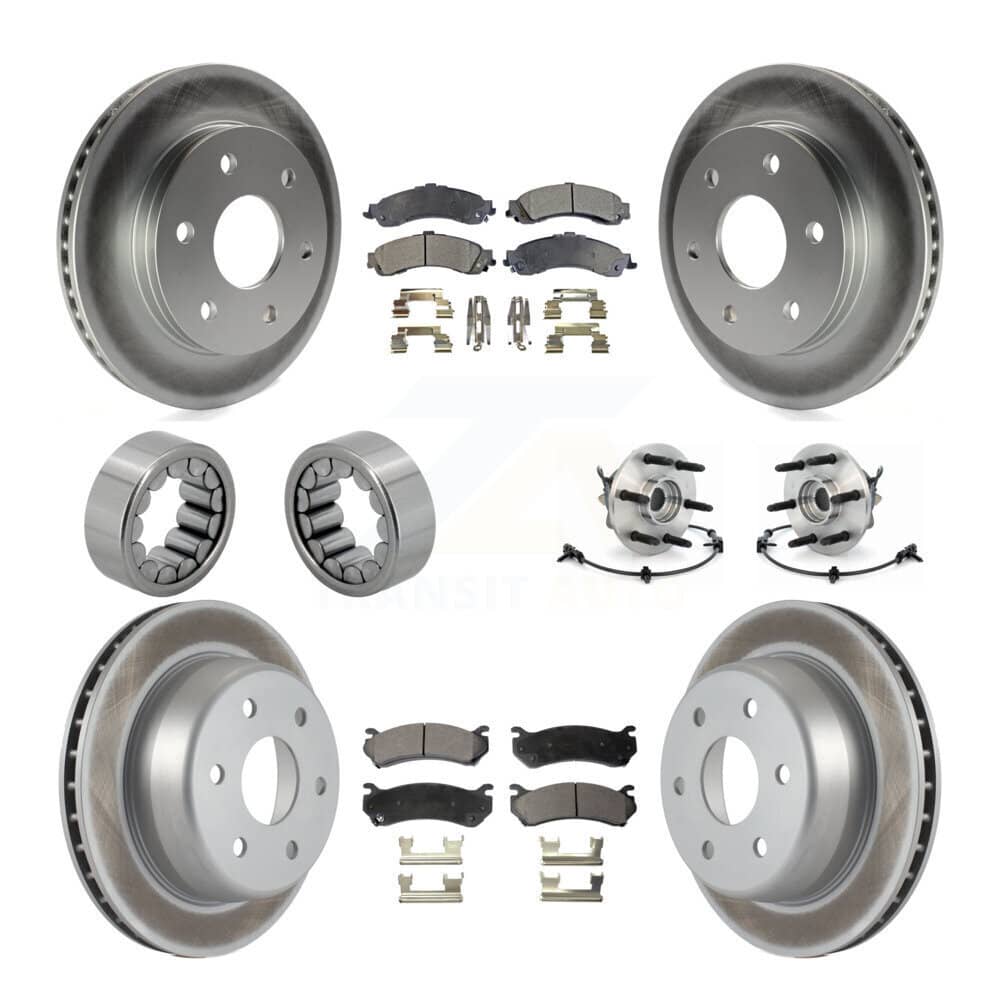 Transit Auto - KBB-112961 - Front and Rear Wheel Bearing and Hub Assembly Kits