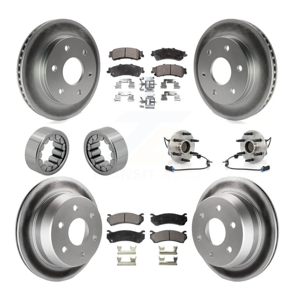 Transit Auto - KBB-112964 - Front and Rear Wheel Bearing and Hub Assembly Kits
