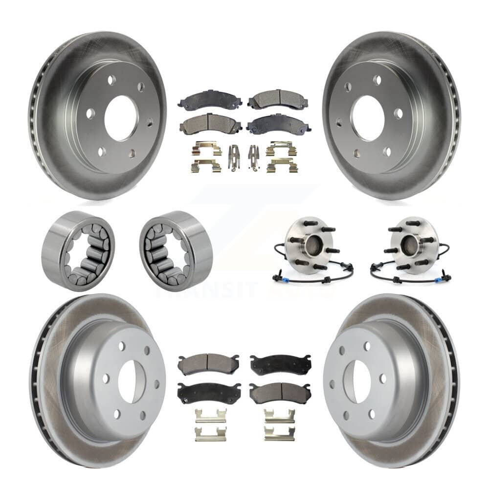 Transit Auto - KBB-112968 - Front and Rear Wheel Bearing and Hub Assembly Kits