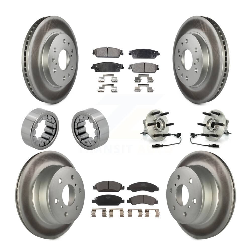Transit Auto - KBB-112975 - Front and Rear Wheel Bearing and Hub Assembly Kits