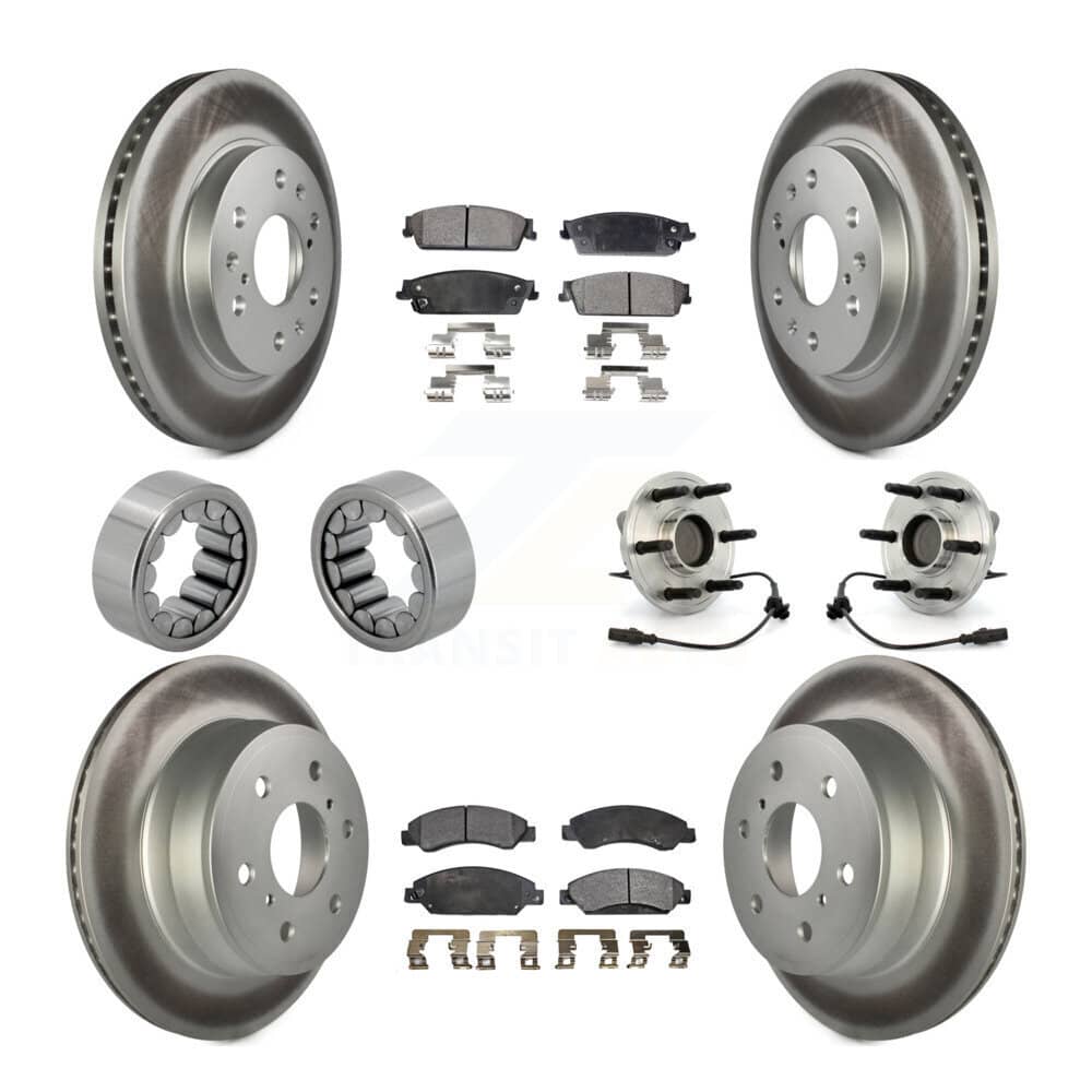 Transit Auto - KBB-112979 - Front and Rear Wheel Bearing and Hub Assembly Kits
