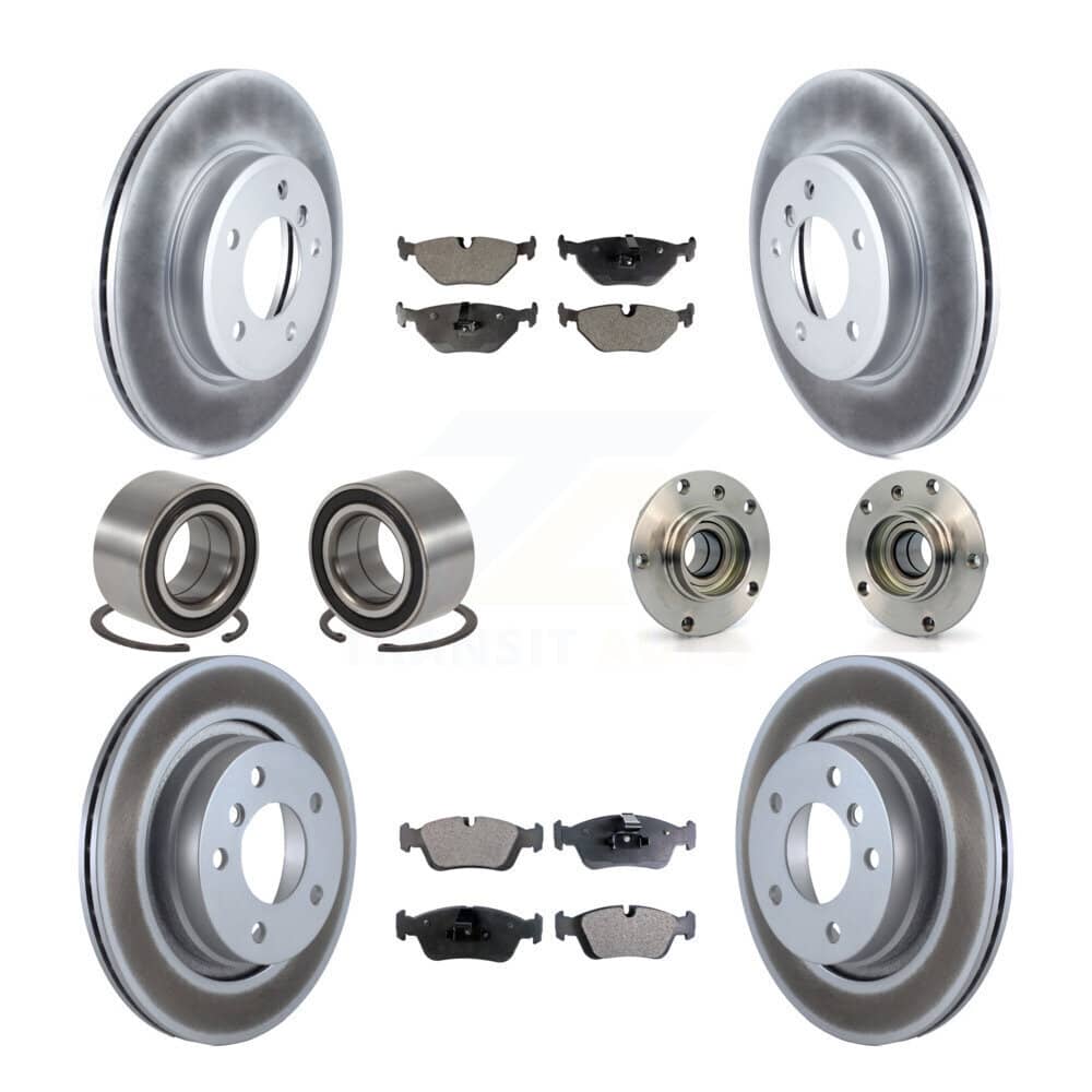 Transit Auto - KBB-112989 - Front and Rear Wheel Bearing and Hub Assembly Kits
