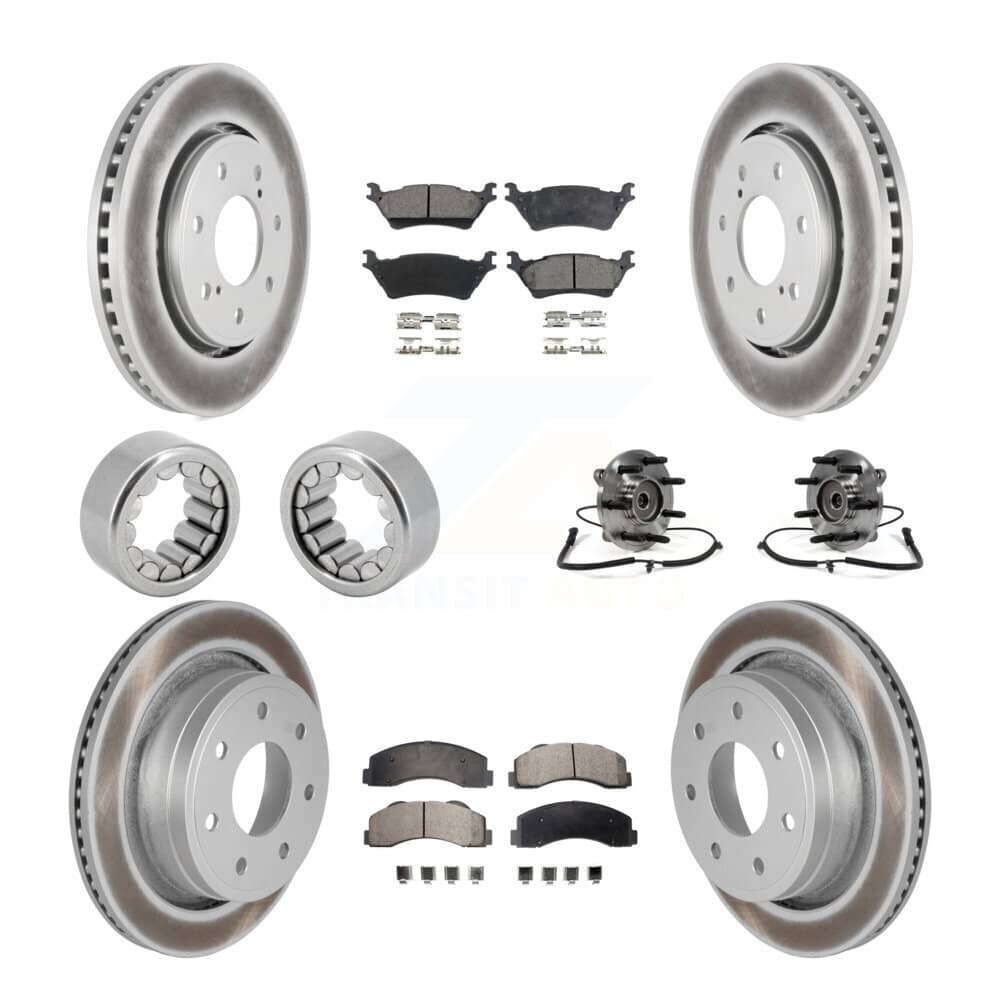 Transit Auto - KBB-113037 - Front and Rear Wheel Bearing and Hub Assembly Kits