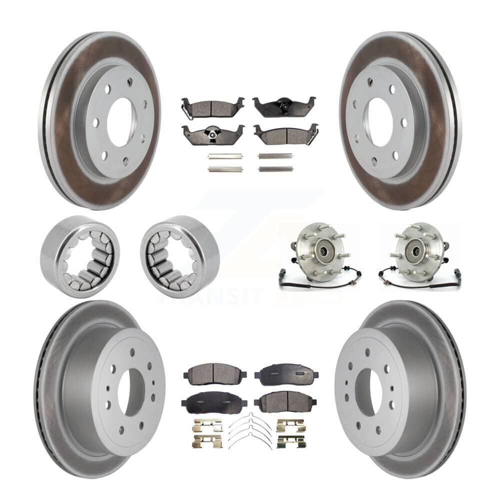 Transit Auto - KBB-113063 - Front and Rear Wheel Bearing and Hub Assembly Kits