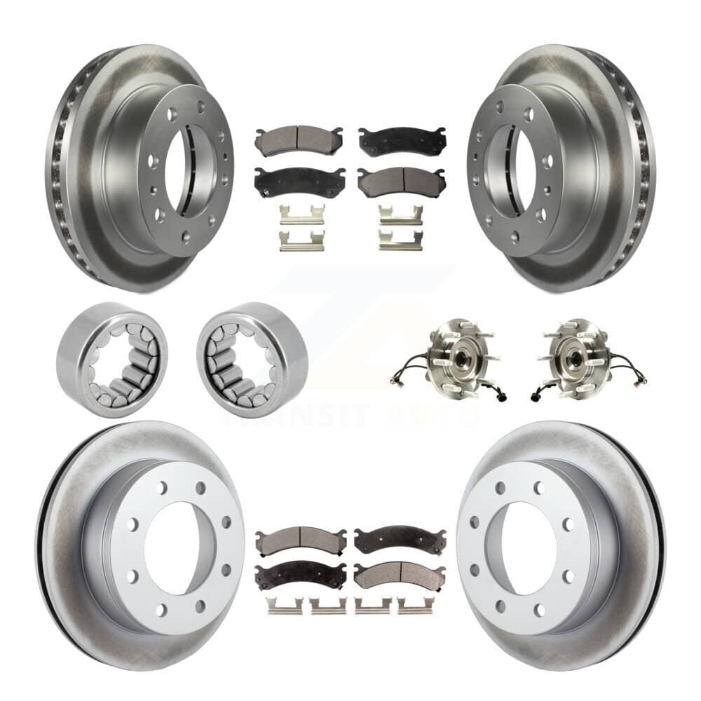 Transit Auto - KBB-113066 - Front and Rear Wheel Bearing and Hub Assembly Kits