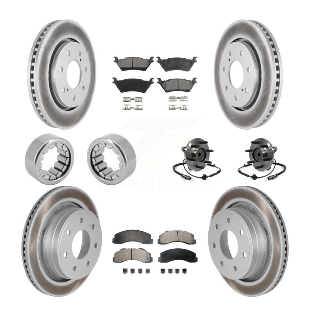 Transit Auto - KBB-113093 - Front and Rear Wheel Bearing and Hub Assembly Kits