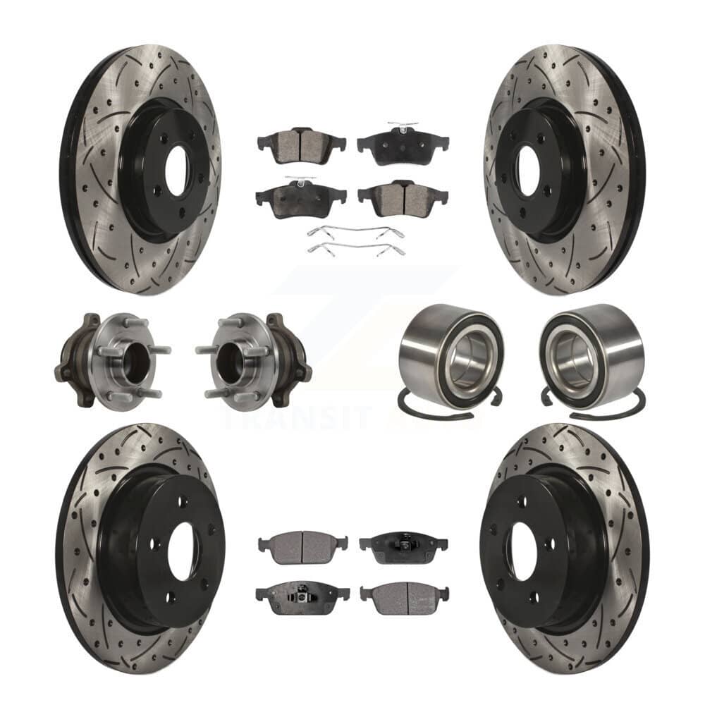 Transit Auto - KBB-113199 - Front and Rear Wheel Bearing Kits