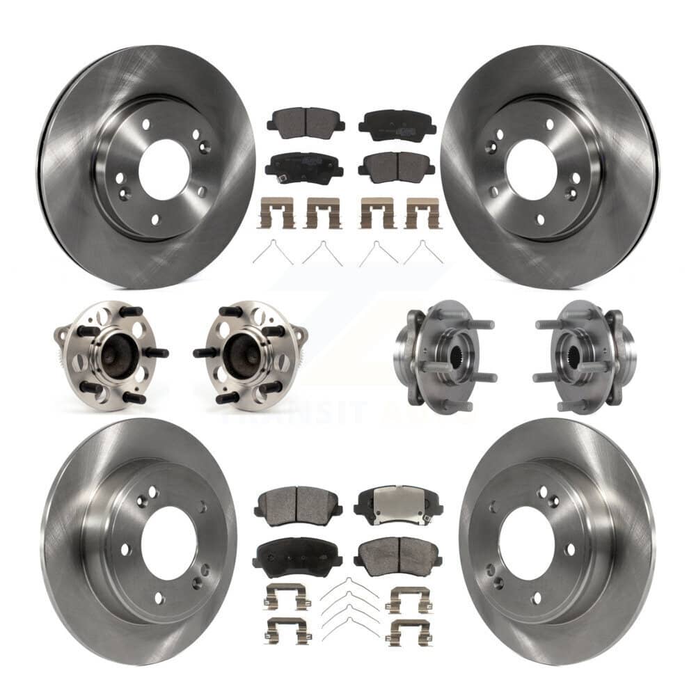 Transit Auto - KBB-113310 - Front and Rear Wheel Bearing and Hub Assembly Kits