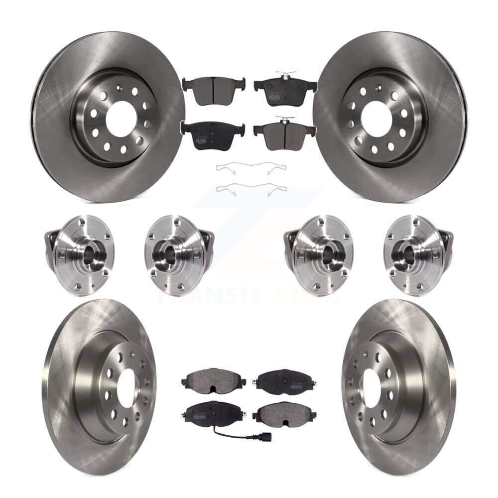 Transit Auto - KBB-113342 - Front and Rear Wheel Bearing and Hub Assembly Kits