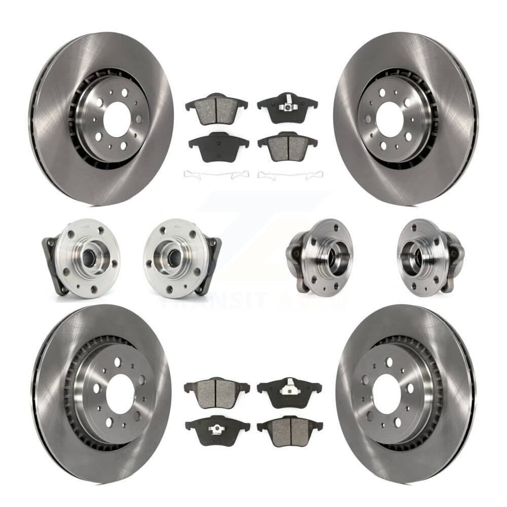 Transit Auto - KBB-113376 - Front and Rear Wheel Bearing and Hub Assembly Kits