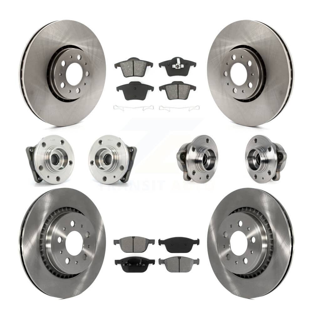 Transit Auto - KBB-113377 - Front and Rear Wheel Bearing and Hub Assembly Kits