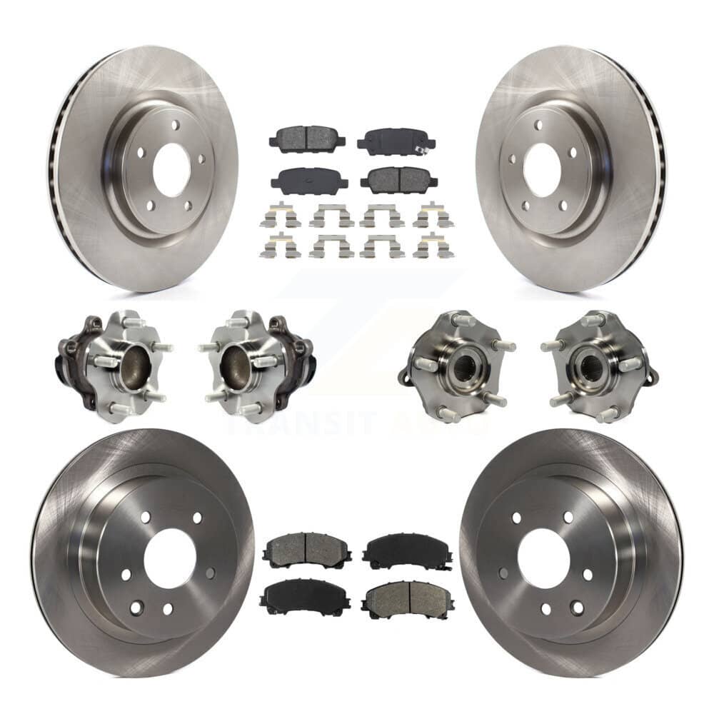 Transit Auto - KBB-113401 - Front and Rear Wheel Bearing and Hub Assembly Kits