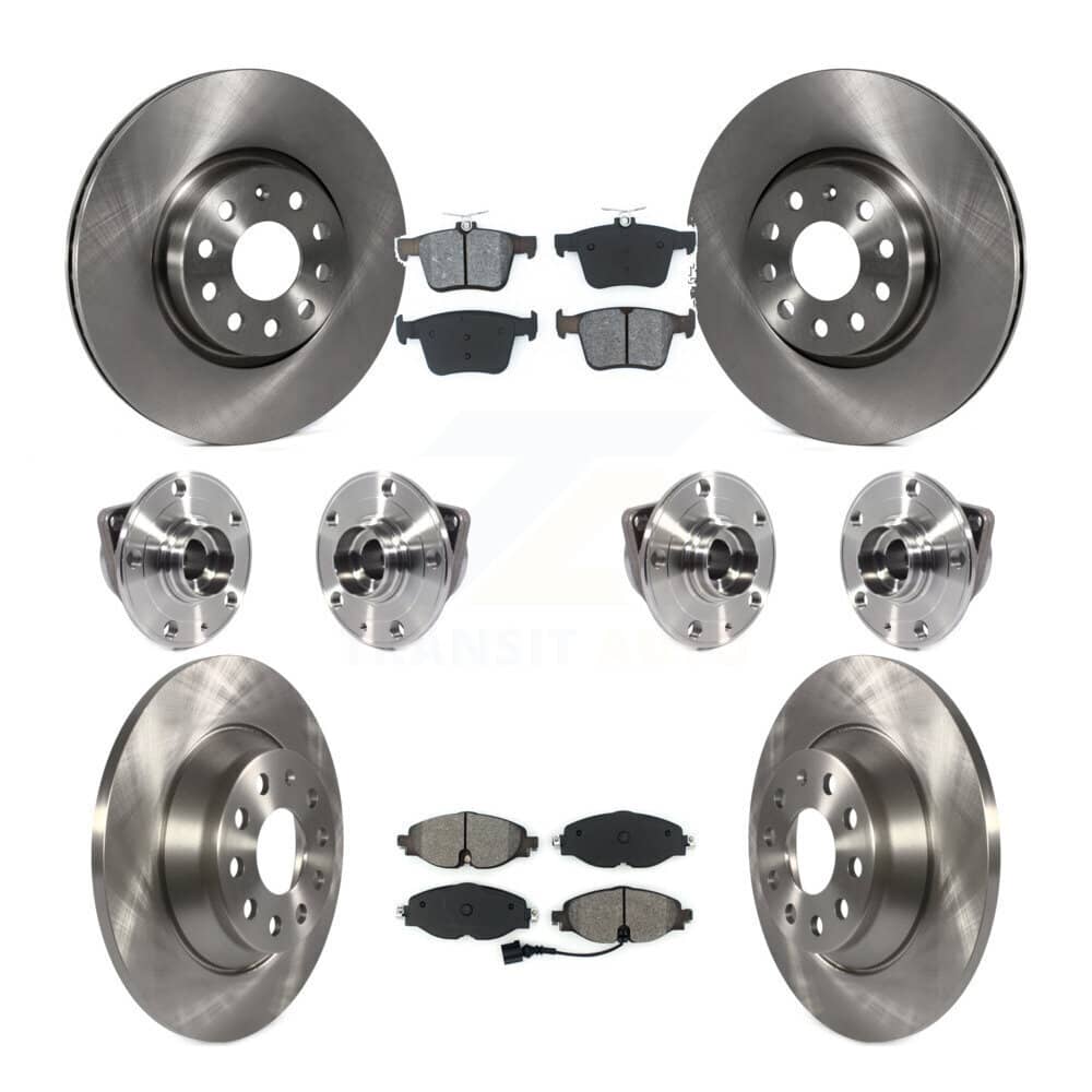 Transit Auto - KBB-113414 - Front and Rear Wheel Bearing and Hub Assembly Kits