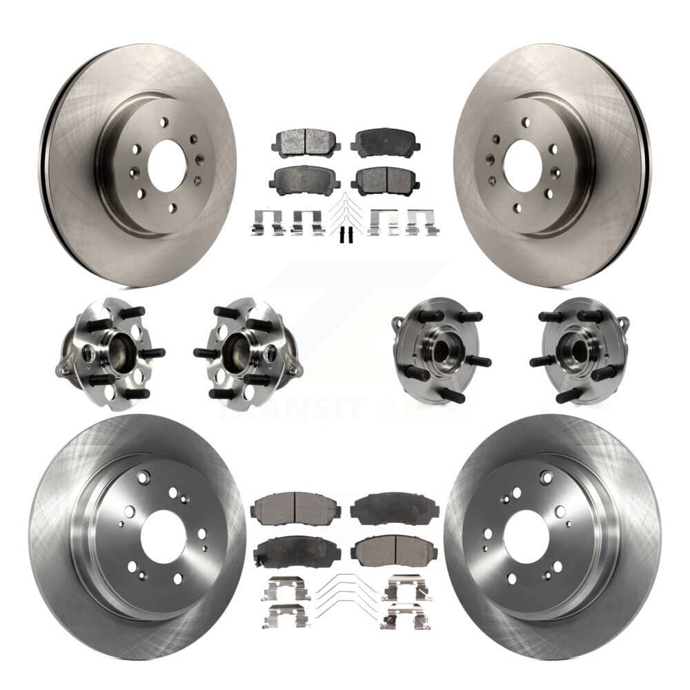 Transit Auto - KBB-113435 - Front and Rear Wheel Bearing and Hub Assembly Kits