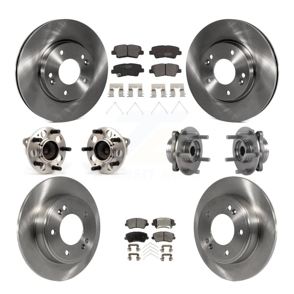 Transit Auto - KBB-113441 - Front and Rear Wheel Bearing and Hub Assembly Kits