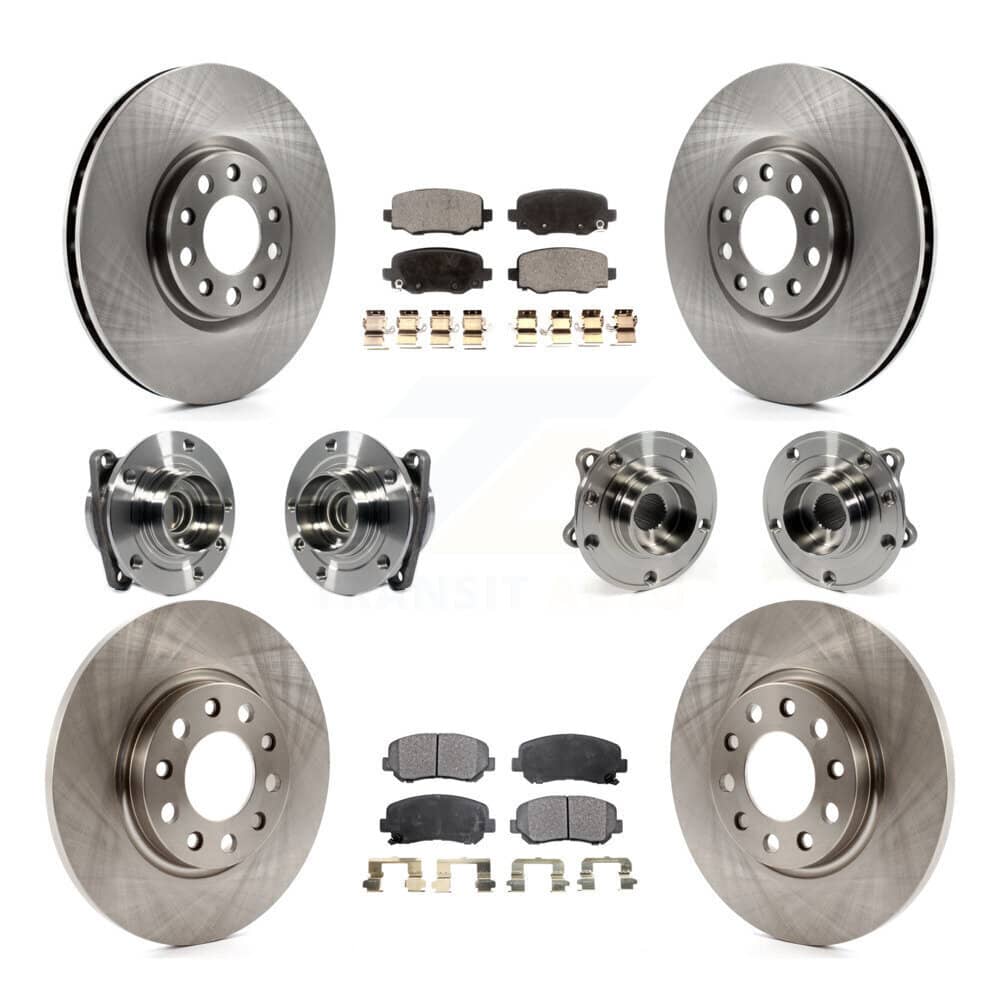 Transit Auto - KBB-113445 - Front and Rear Wheel Bearing and Hub Assembly Kits