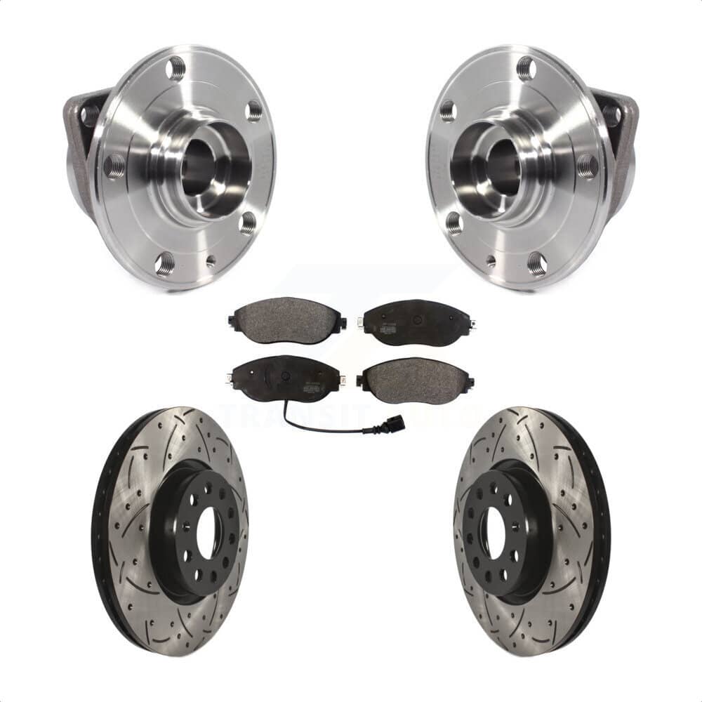 Transit Auto - KBB-113551 - Front Wheel Bearing and Hub Assembly Kits