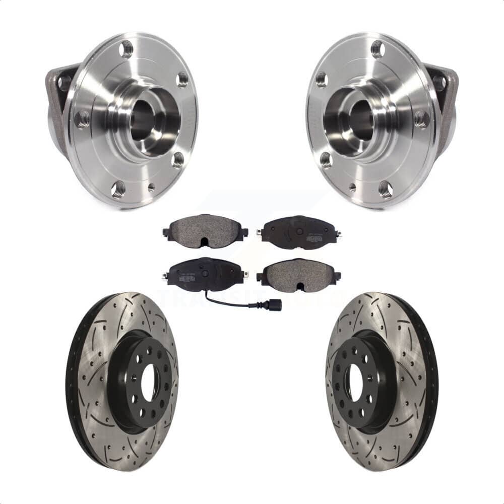Transit Auto - KBB-113552 - Front Wheel Bearing and Hub Assembly Kits