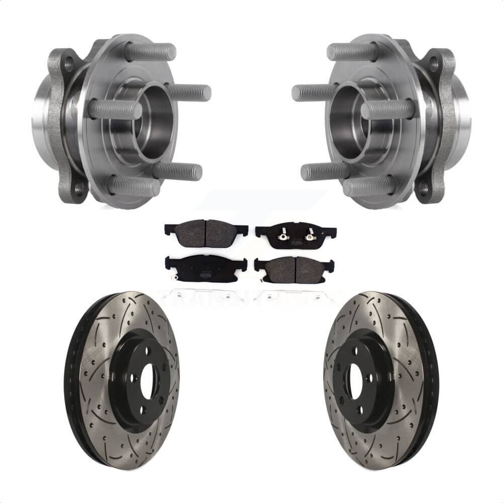 Transit Auto - KBB-113555 - Front Wheel Bearing and Hub Assembly Kits