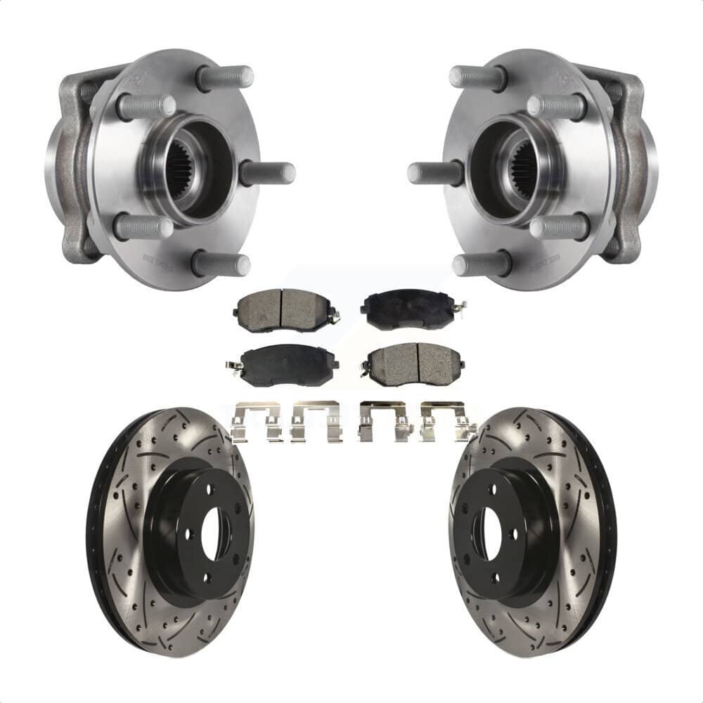 Transit Auto - KBB-113560 - Front Wheel Bearing and Hub Assembly Kits