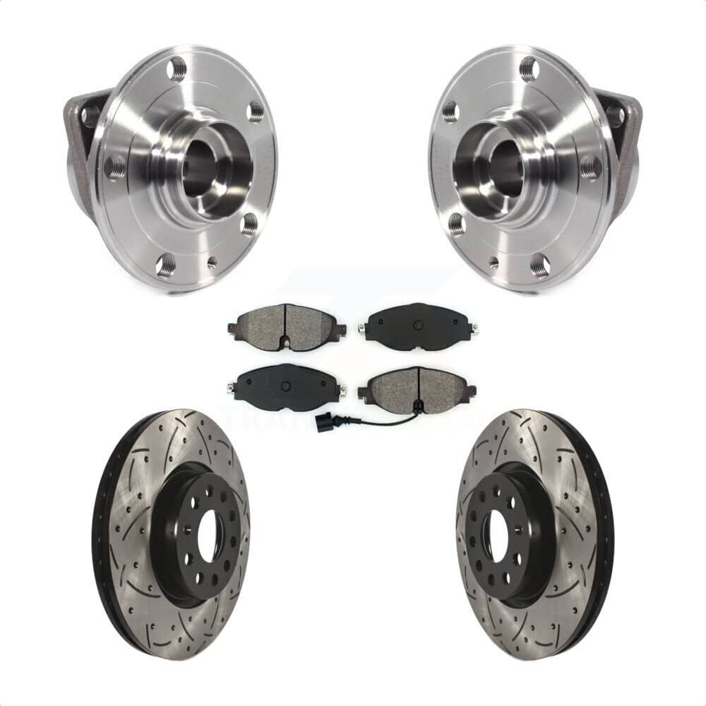 Transit Auto - KBB-113611 - Front Wheel Bearing and Hub Assembly Kits