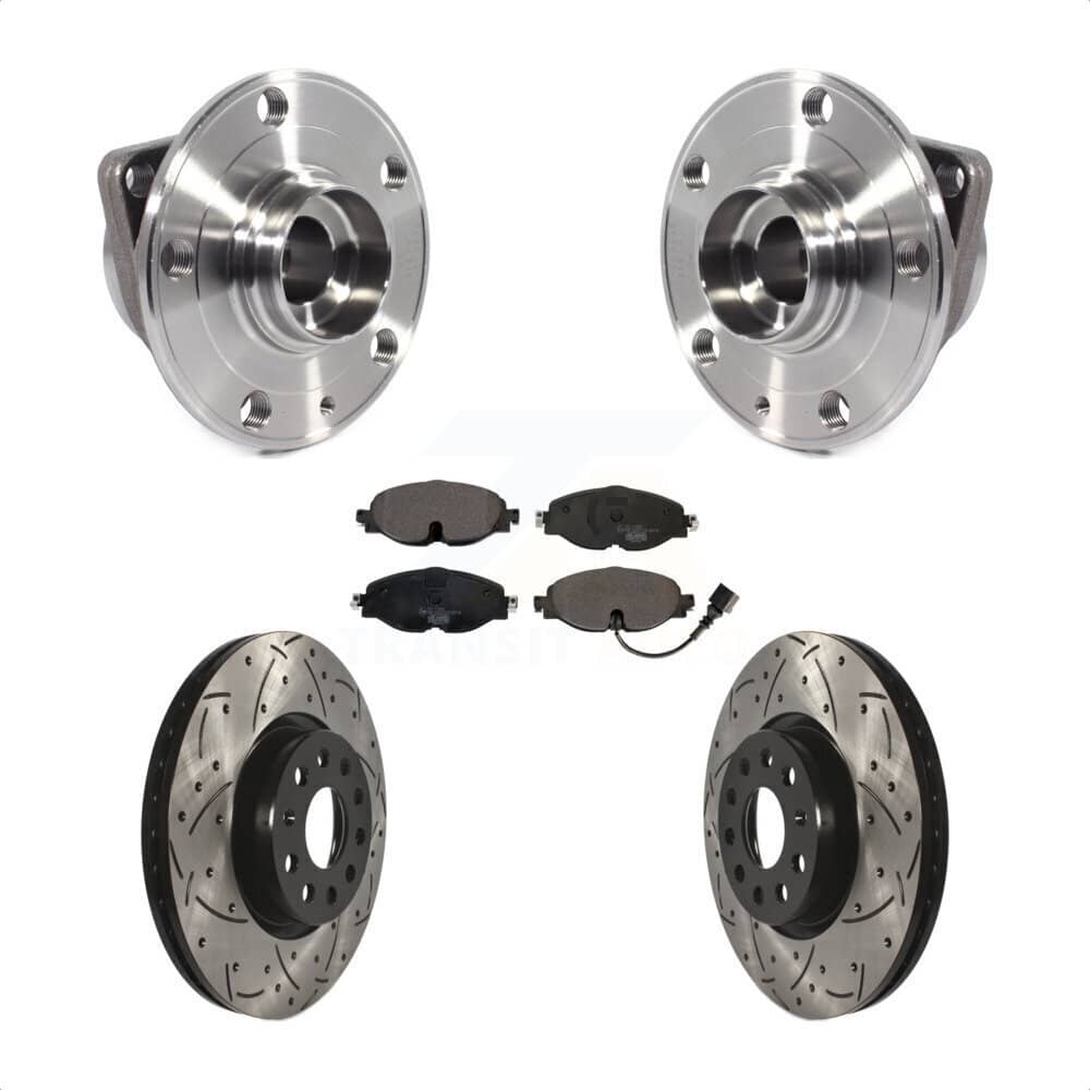 Transit Auto - KBB-113672 - Front Wheel Bearing and Hub Assembly Kits