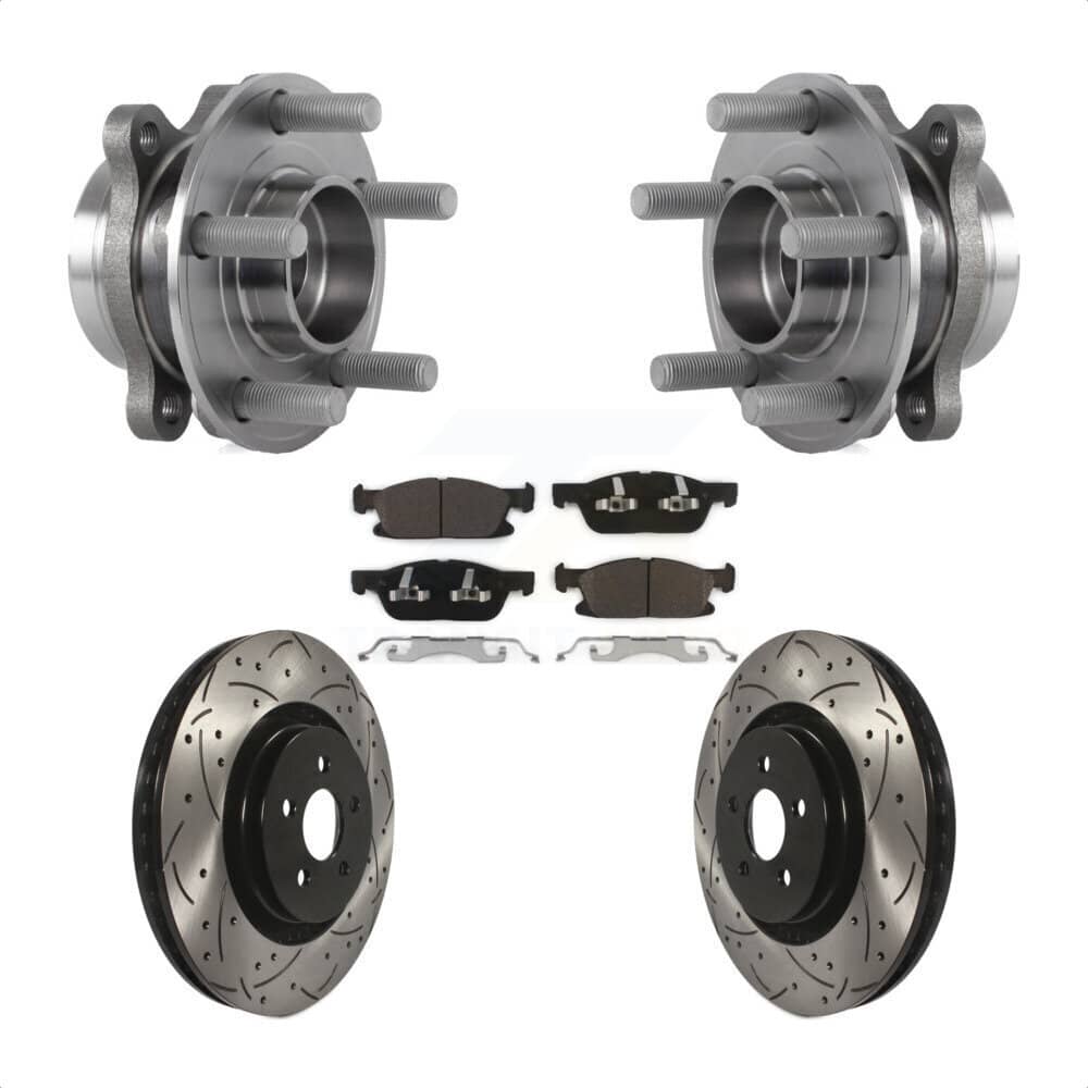 Transit Auto - KBB-113676 - Front Wheel Bearing and Hub Assembly Kits