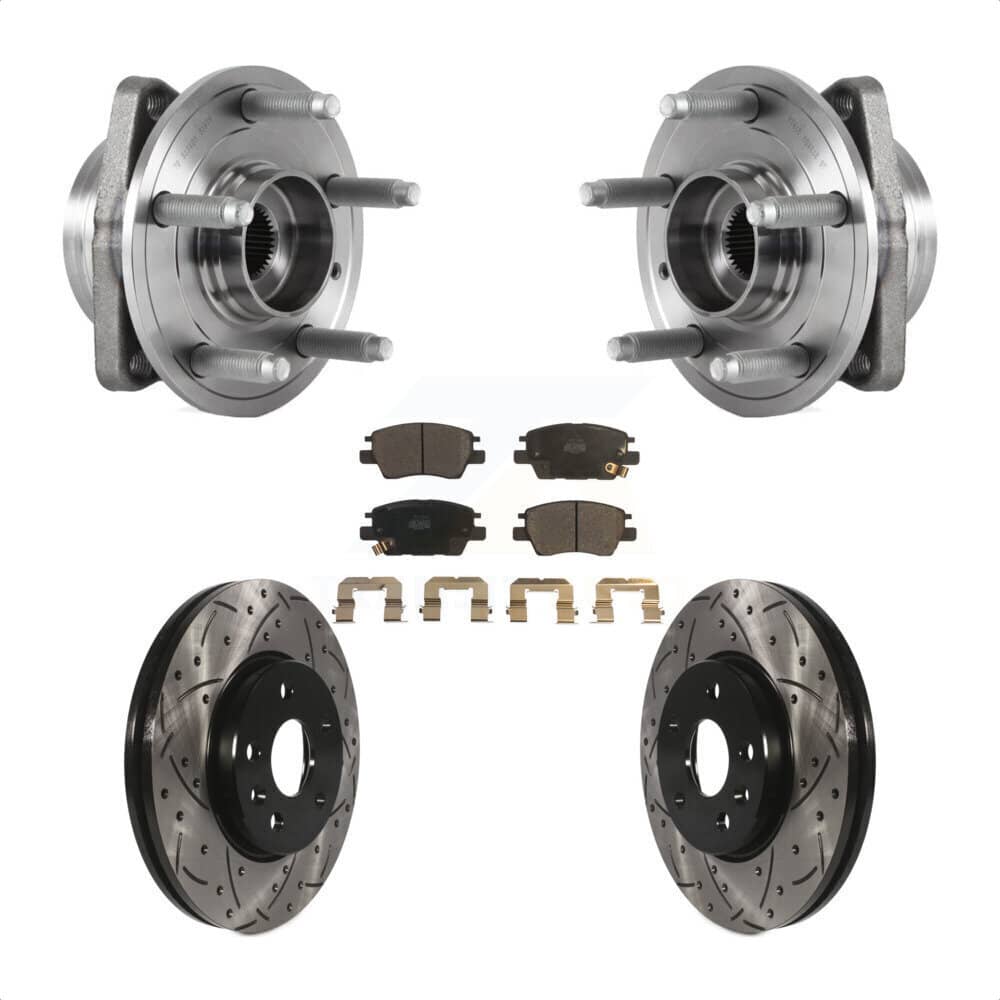 Transit Auto - KBB-113678 - Front Wheel Bearing and Hub Assembly Kits
