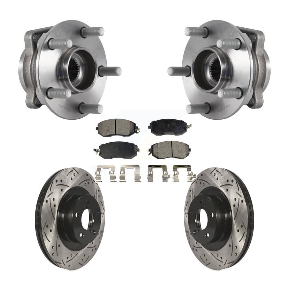 Transit Auto - KBB-113681 - Front Wheel Bearing and Hub Assembly Kits