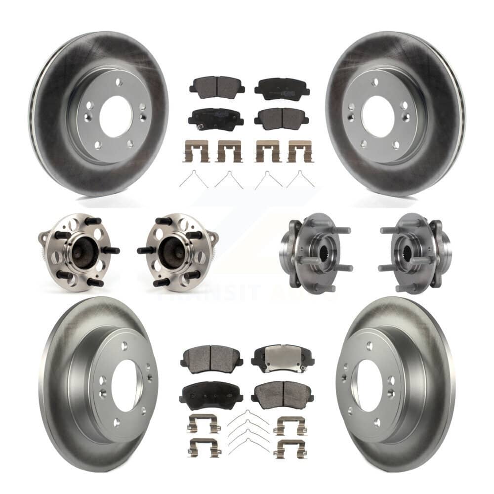 Transit Auto - KBB-113711 - Front and Rear Wheel Bearing and Hub Assembly Kits