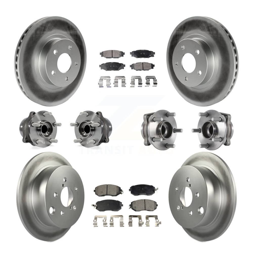 Transit Auto - KBB-113717 - Front and Rear Wheel Bearing and Hub Assembly Kits