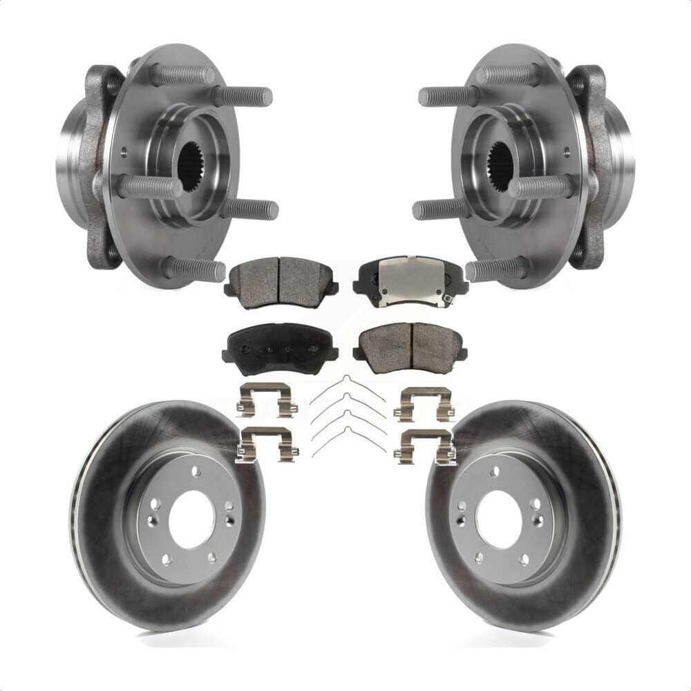 Transit Auto - KBB-113776 - Front Wheel Bearing and Hub Assembly Kits