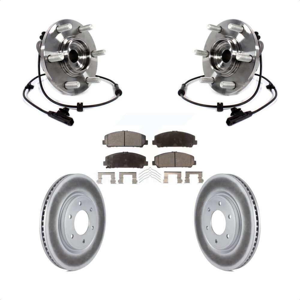 Transit Auto - KBB-113785 - Front Wheel Bearing and Hub Assembly Kits