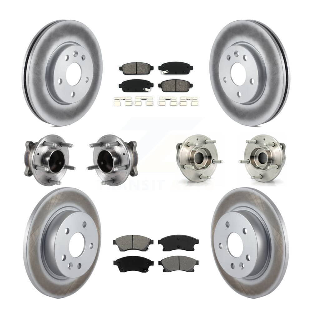 Transit Auto - KBB-113840 - Front and Rear Wheel Bearing and Hub Assembly Kits