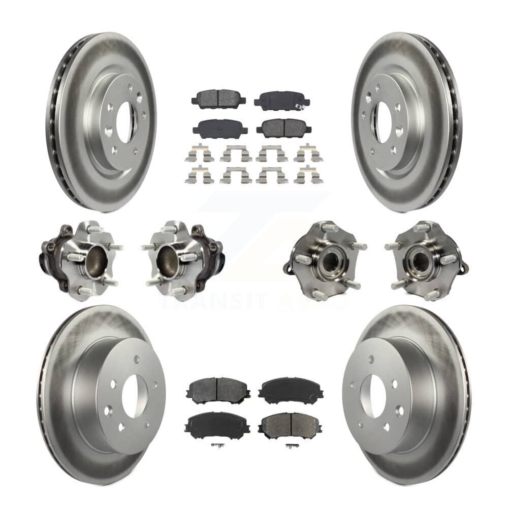 Transit Auto - KBB-113849 - Front and Rear Wheel Bearing and Hub Assembly Kits