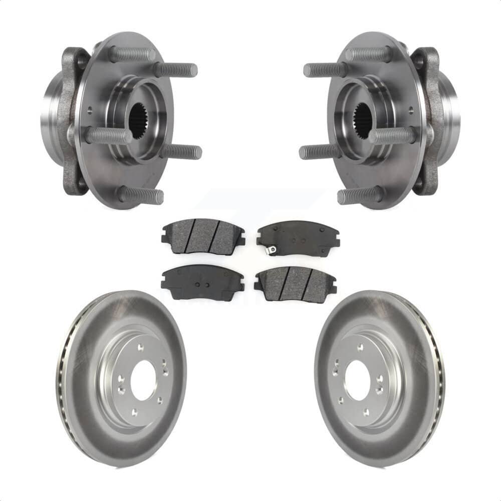 Transit Auto - KBB-113887 - Front Wheel Bearing and Hub Assembly Kits