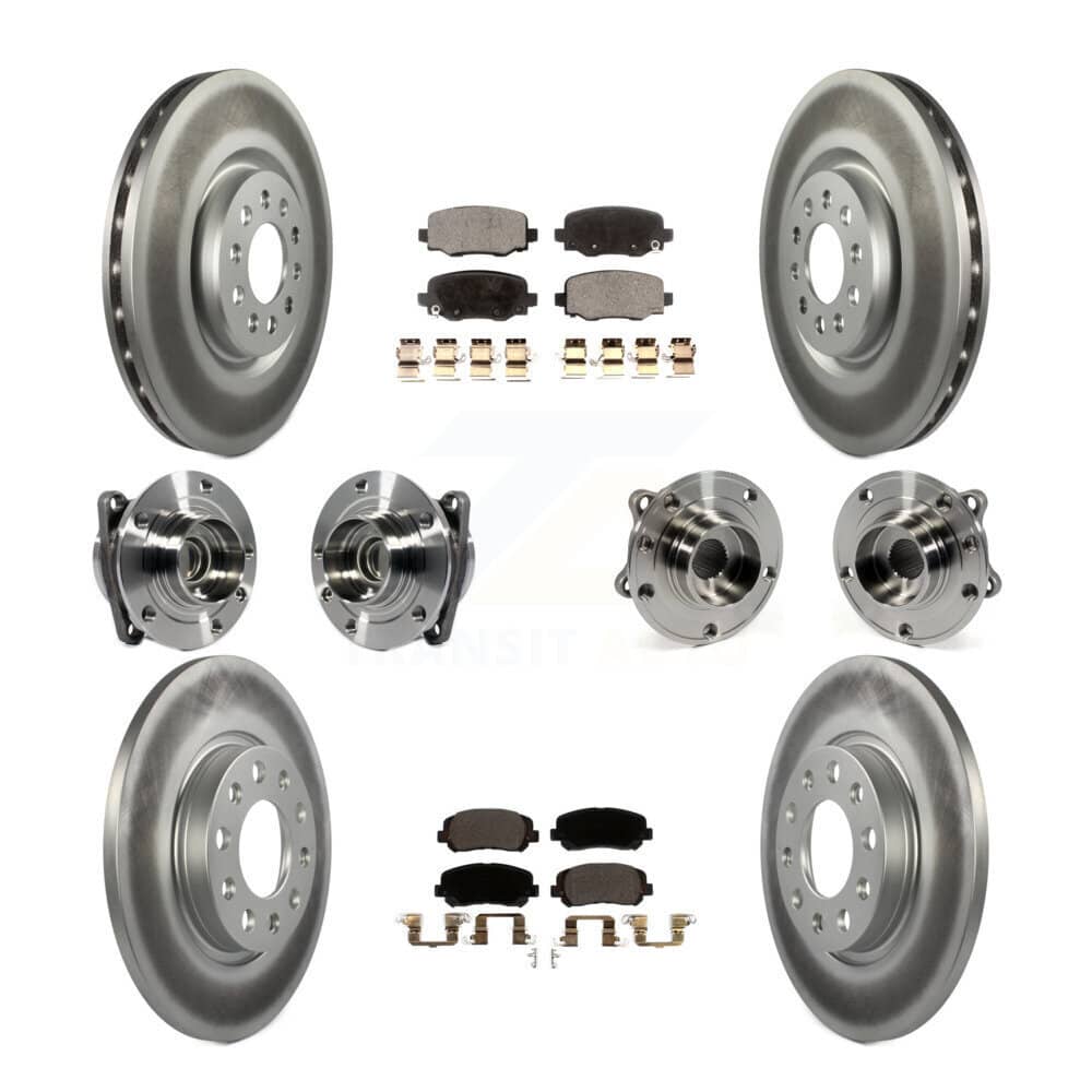 Transit Auto - KBB-113927 - Front and Rear Wheel Bearing and Hub Assembly Kits