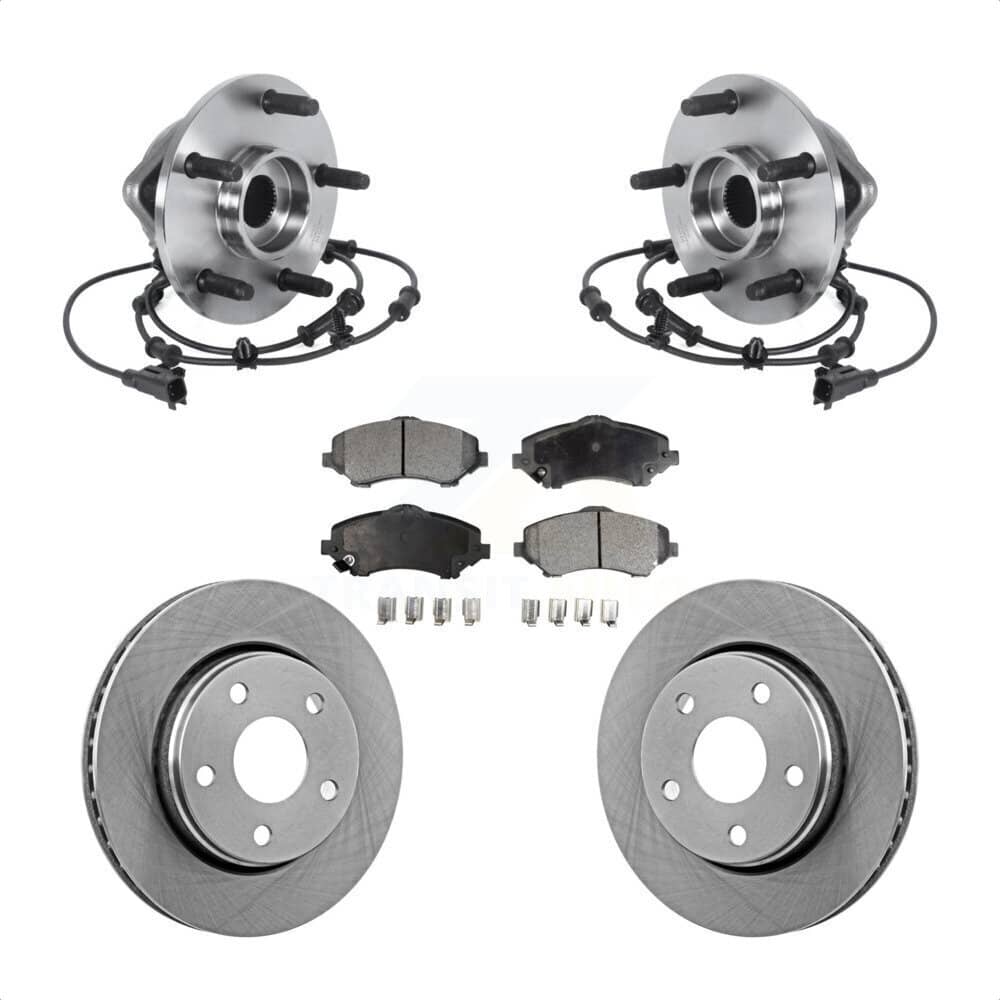 Transit Auto - KBB-114057 - Front Wheel Bearing and Hub Assembly Kits