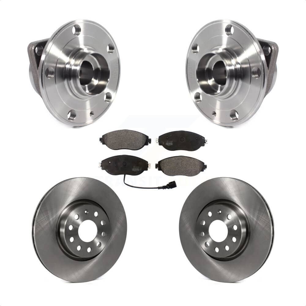 Transit Auto - KBB-114058 - Front Wheel Bearing and Hub Assembly Kits